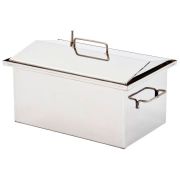 Коптильня "Крышка домиком", с гидрозатвором, 500х300х300, 1.5 мм