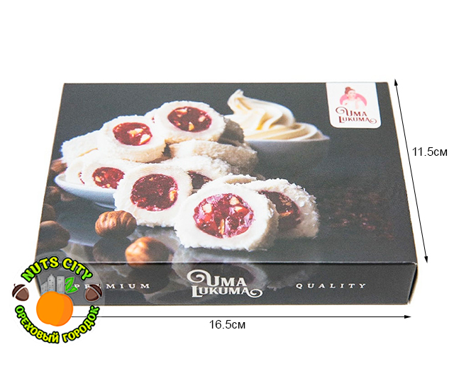 Лукум рулет с ароматом барбариса и фундуком 200гр