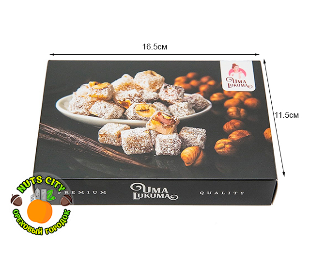 Лукум "Традиция" с ароматом ванили и фундуком 180гр