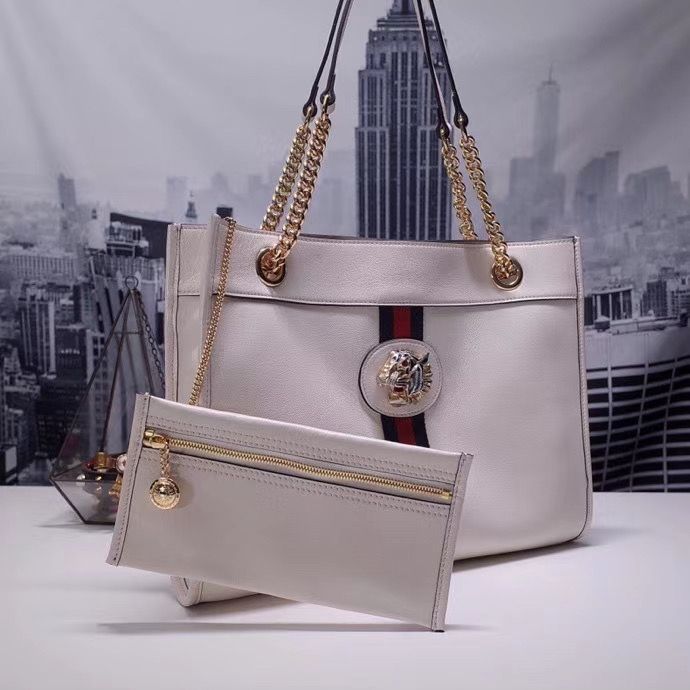Gucci Rajah Big Lather Tote 45 cm