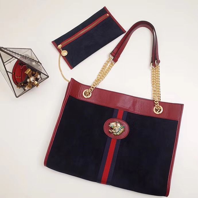 Gucci Rajah Big Lather Tote 36 cm