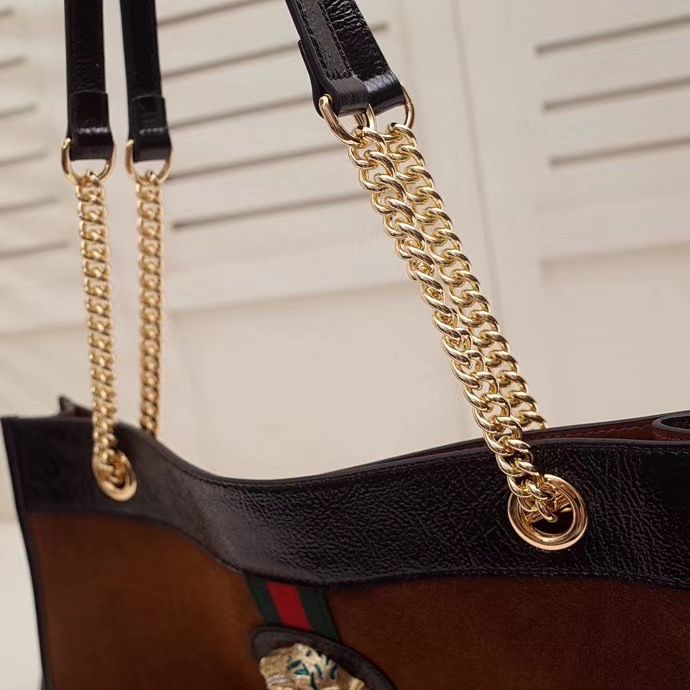 Gucci Rajah Big Lather Tote 36 cm