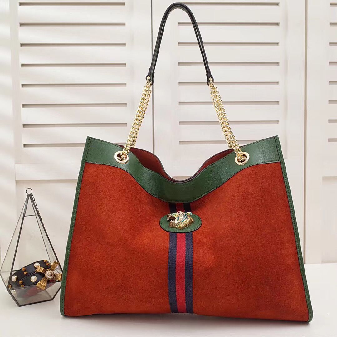 Gucci Rajah Big Lather Tote 45 cm