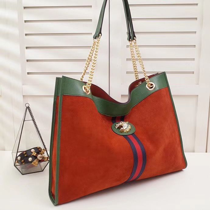 Gucci Rajah Big Lather Tote 45 cm