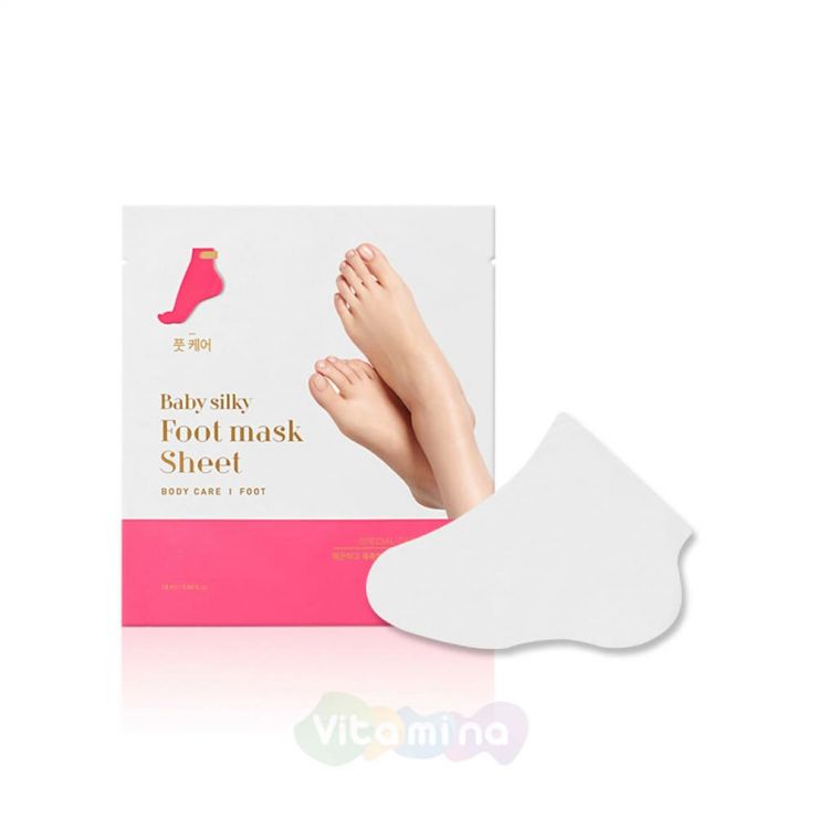Holika Holika Увлажняющая маска для ног Baby Silky Foot Mask AD