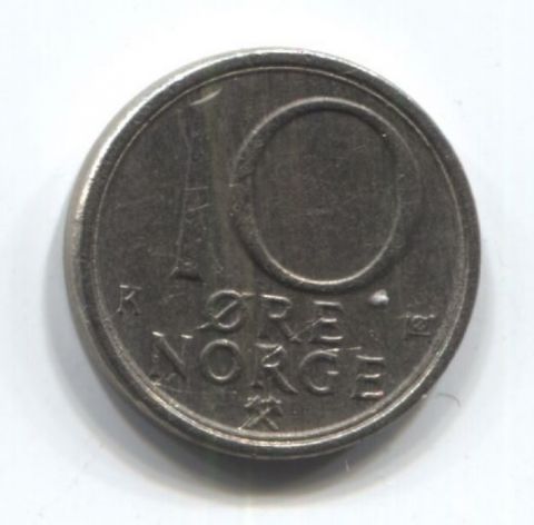 10 эре 1987 года Норвегия