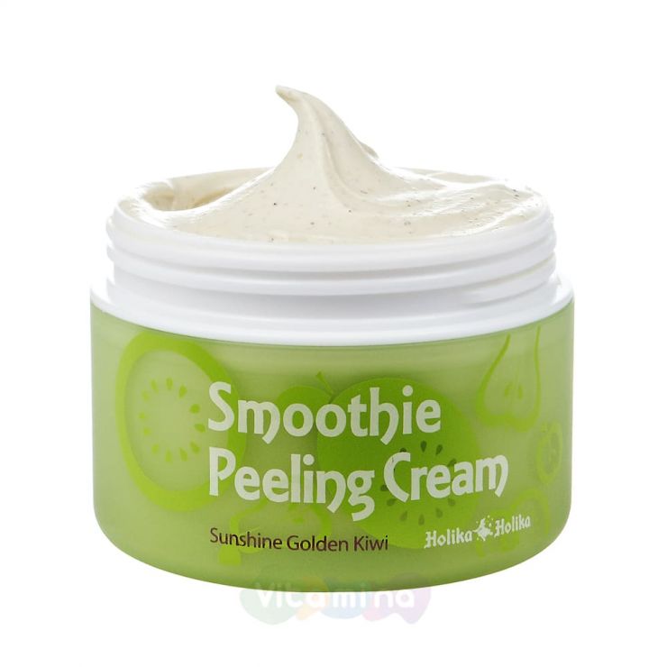 Holika Holika Отшелушивающий крем с киви Smoothie Peeling Cream Sunshine Golden Kiwi, 75 мл