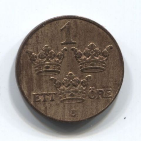 1 эре 1934 года Швеция AUNC
