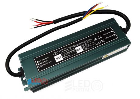 Блок питания ALSL-150-12 150W IP67 12V SLIM влагозащищенный IP67 Leds Power