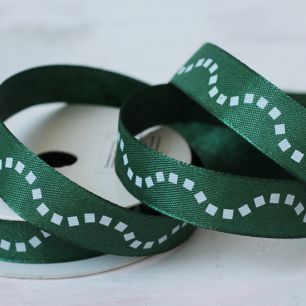 Лента репсовая 15 мм для творчества Стежки з