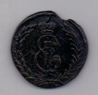5 копеек 1773 года AUNC КМ Сибирь