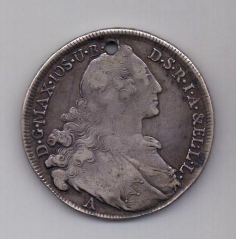 1 талер 1764 года Бавария Германия