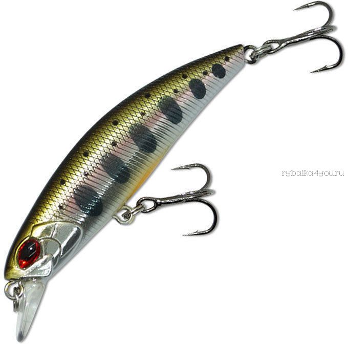 Воблер Kosadaka Nota minnow XS 60F 60 мм / 3,7 гр / Заглубление: 0,3 - 0,8 м / цвет: NCR