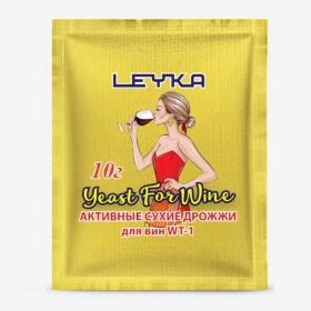 Активные сухие дрожжи (для вин) WT-1 LEYKA, 10 г