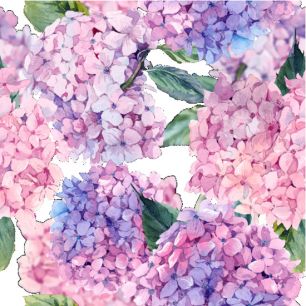 Хлопок Сатин Гортензия 50х40 limit