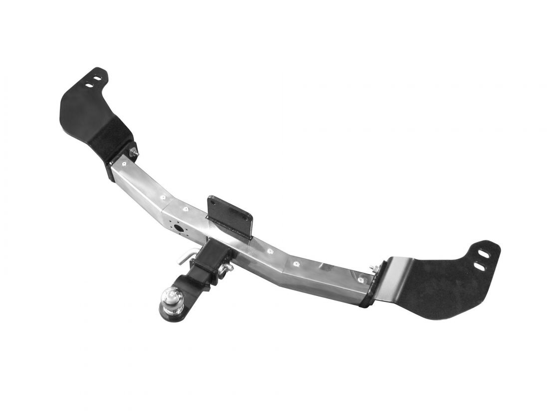 ТСУ /съемный квадрат/ с НЕРЖ накладкой TOYOTA LC 200 2007-/ LEXUS LX 2016-*