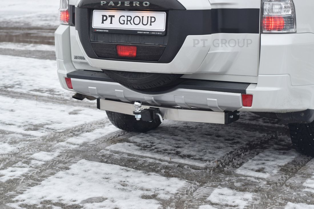 ТСУ /съемный квадрат/ MITSUBISHI Pajero 2015-