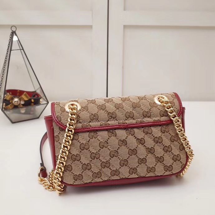Gucci Marmont GG Azalea 22 cm