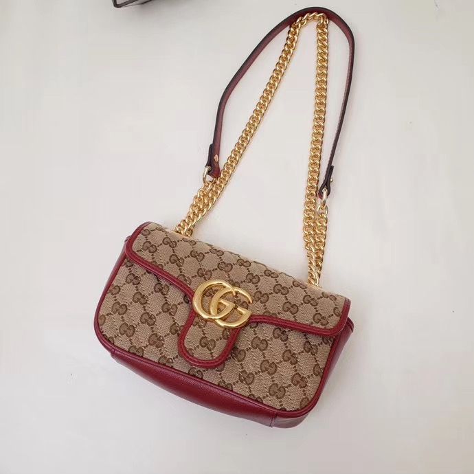 Gucci Marmont GG Azalea 22 cm