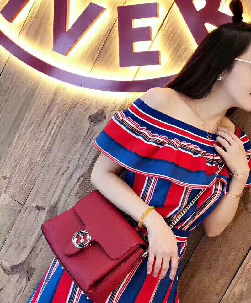 Gucci Interlocking Bag 25 cm