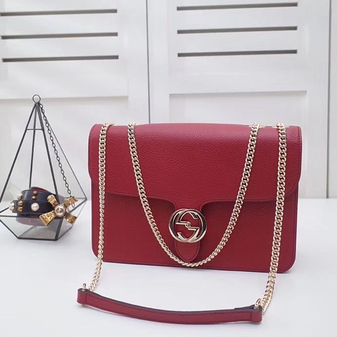 Gucci Interlocking Bag 28 cm