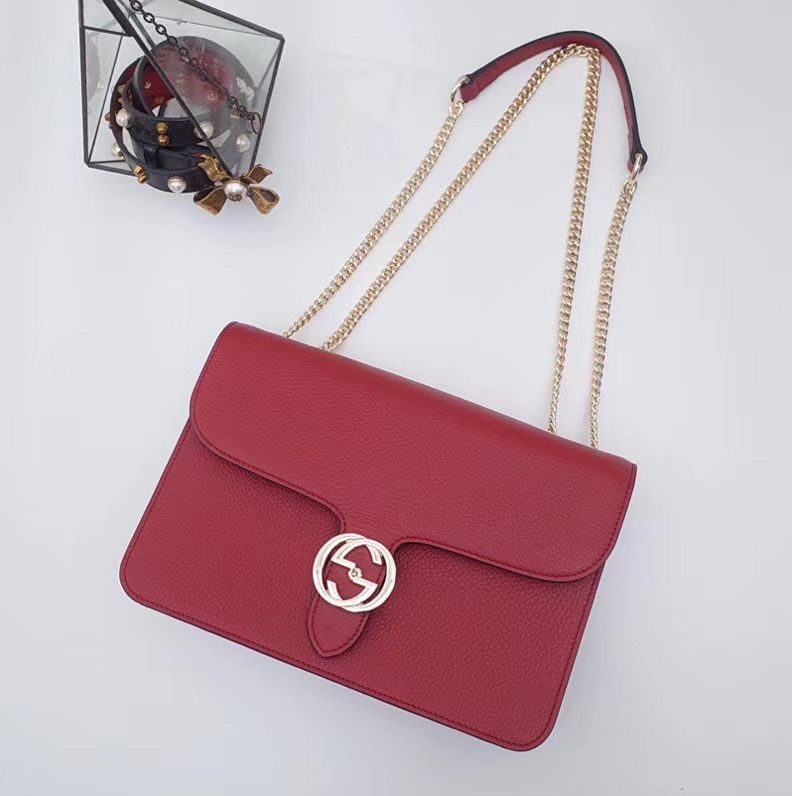 Gucci Interlocking Bag 28 cm