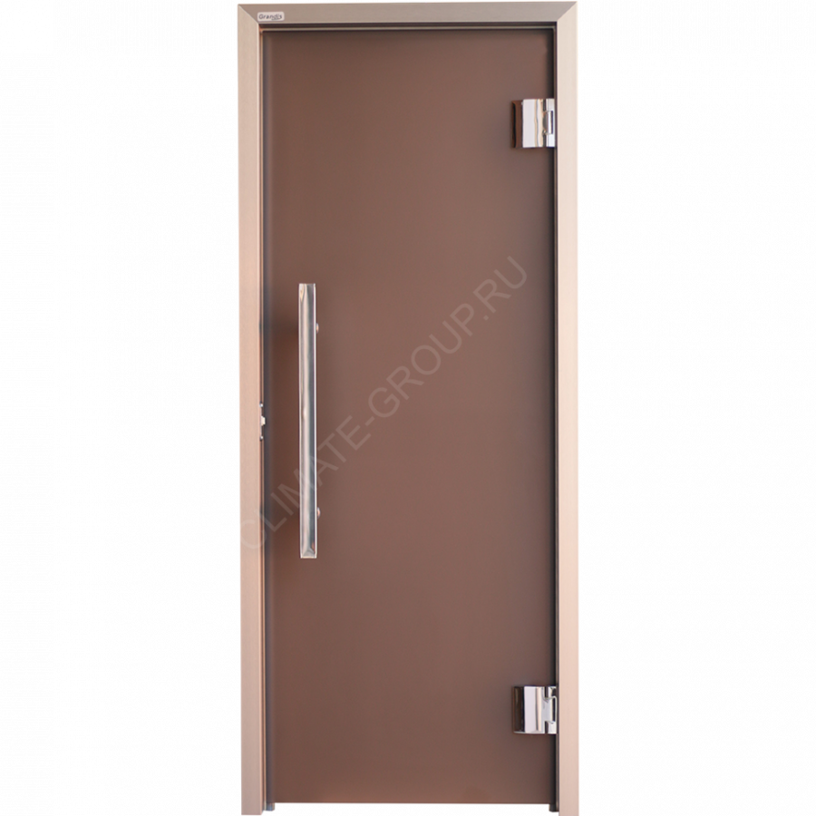 Дверь стеклянная Grandis GS 7?19 Anodize Branch Bronze