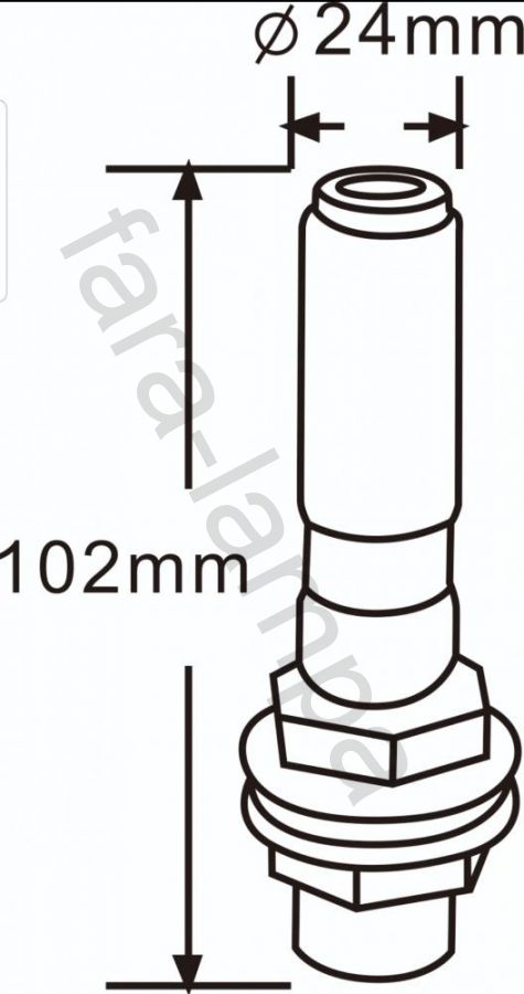 DIN кронштейн R010 для маяка