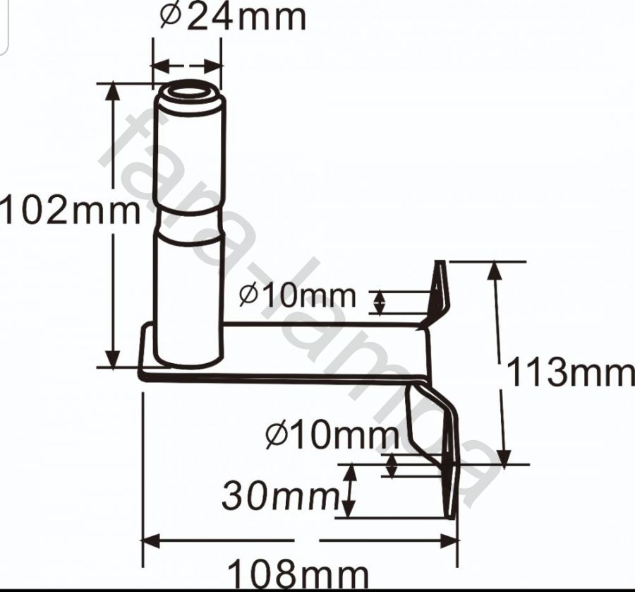 DIN кронштейн R030 для маяка