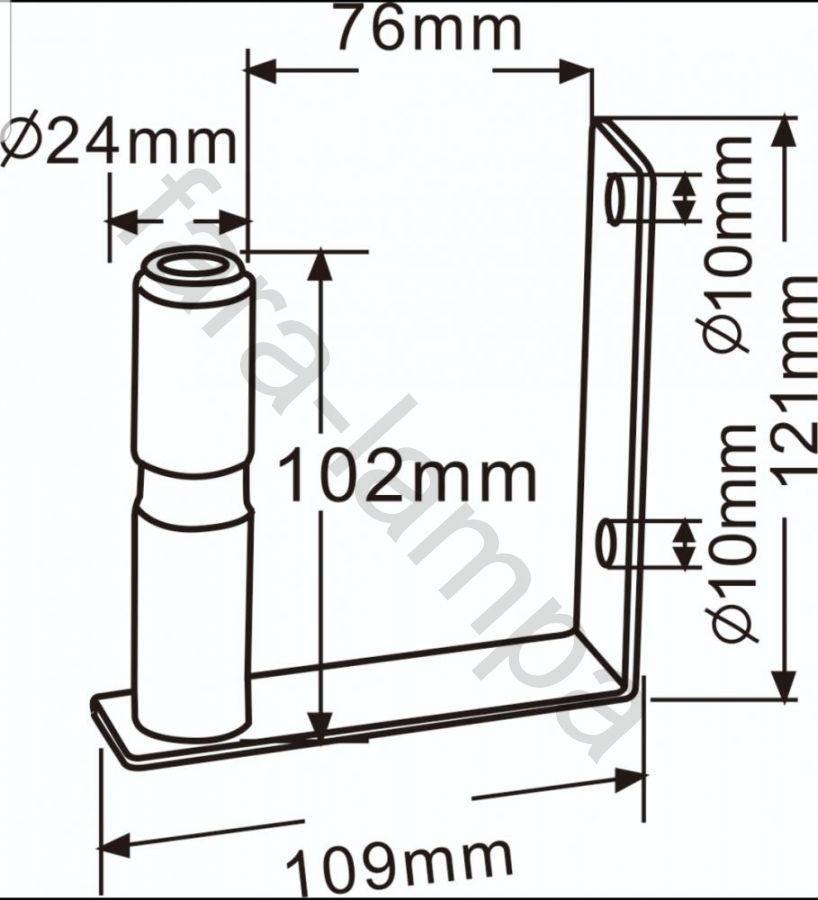 DIN кронштейн R040 для маяка