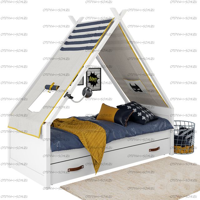 Кровать Домик Calipso Шалаш 3ов