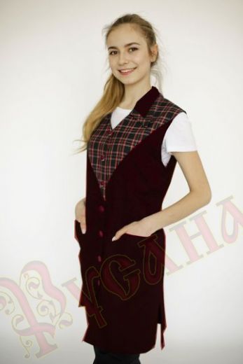 сарафан с шонландкой