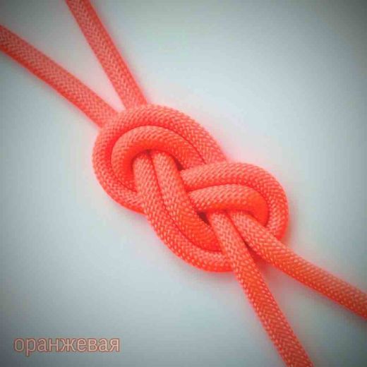 Скакалка для художественной гимнастики оранжевая Gekhsa