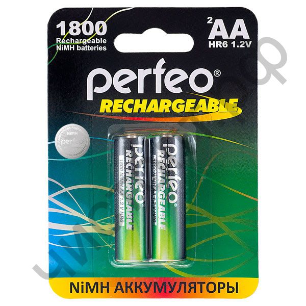 Аккум.Perfeo AA R6 1800mAh/ 2BL