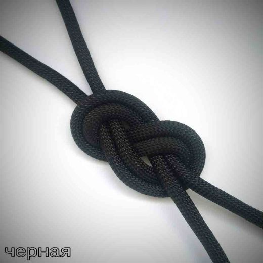 Скакалка для художественной гимнастики черная Gekhsa