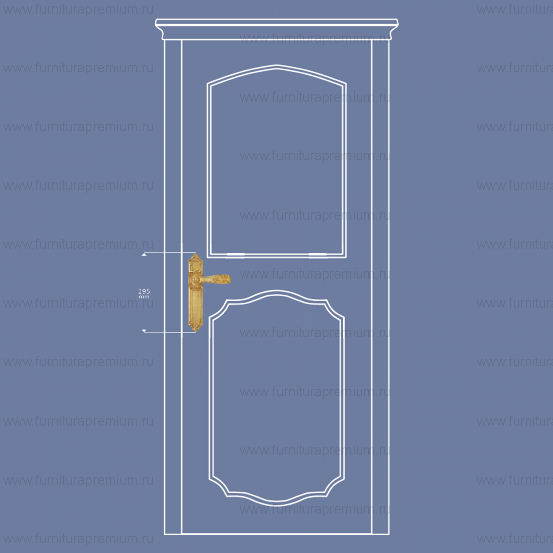 Ручка на планке Enrico Cassina Everest A00110