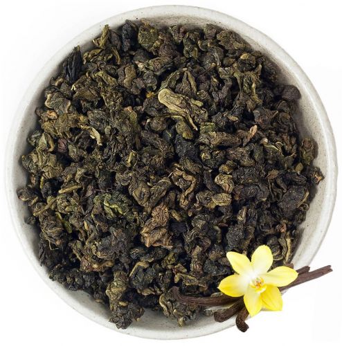 Китайский Чай Улун Ваниль Зеленый Листовой