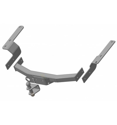 Фаркоп Трейлер для Toyota Highlander 2014-2020. Без снятия и подрезки бампера. Тип шара: A. Нагрузки: 900/50 кг