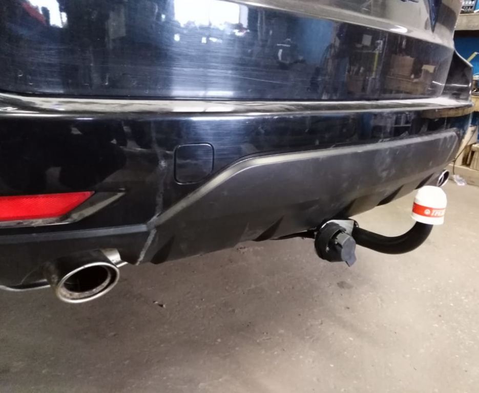 Фаркоп Трейлер для Subaru Forester 2018-. Требуется подрезка бампера. Тип шара: A. Нагрузки: 1150/50 кг