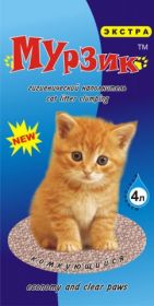 Наполнитель цеолитсодержащий сорбент Мурзик Экстра 4л.