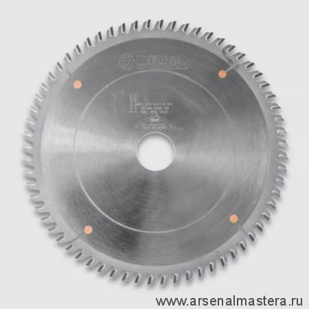 Пильный диск DIMAR по ДСП и МДФ  D250 x 30 x 3,2 Z80 MS 90106106