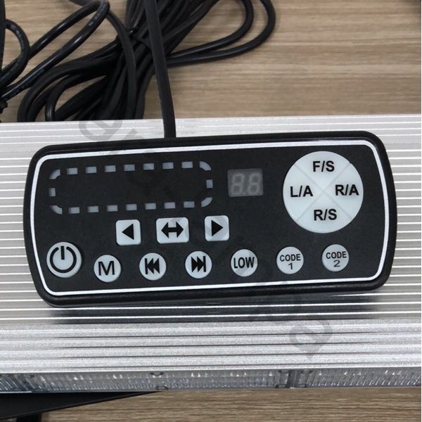 Проблесковая балка-панель оранжевого цвета 1010 мм.