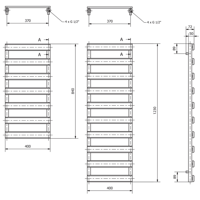 LUXRAD SCALA 840 (4 STYCZEN) LUXRAD SCALA 840 (4 STYCZEN)