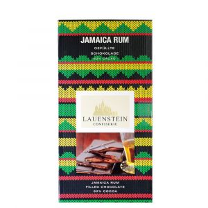 Шоколад Горький Ямайский Ром Lauenstein Jamaica Rum 60% Cacao 80 г - Германия