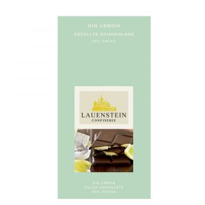 Шоколад Горький Джин с Лимоном Lauenstein Gin Lemon 60% Cacao 80 г - Германия