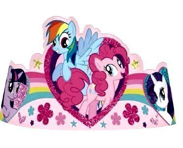 Набор Тиар бумажных My Pony (8 шт)