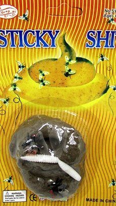 Какашка с опарышами