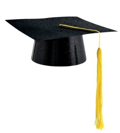 Мини шляпа Выпускник