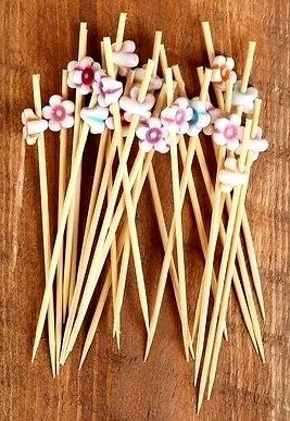 Шпажки Цветочки (24 шт)