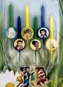 Свечи для торта Феи (6 шт)